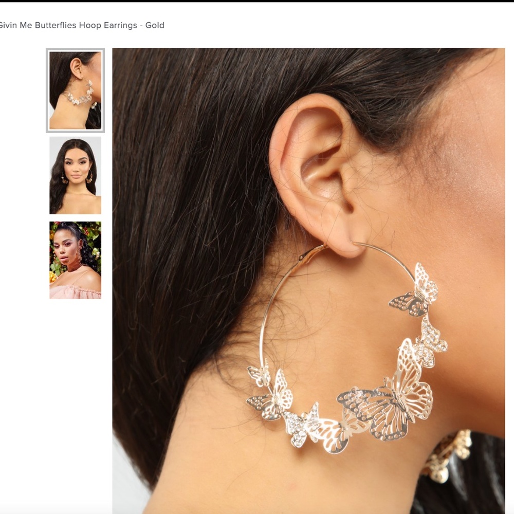 Butterfly Hoops
